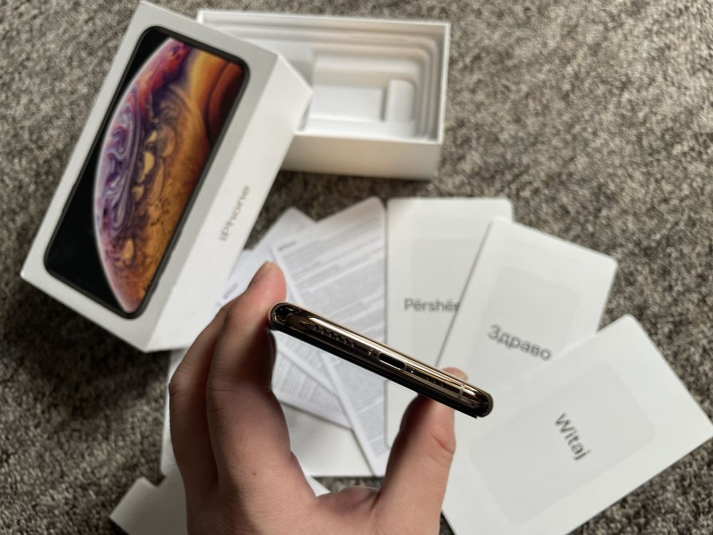 Apple iPhone XS 512Gb Gold - jak nowy - bateria 100%