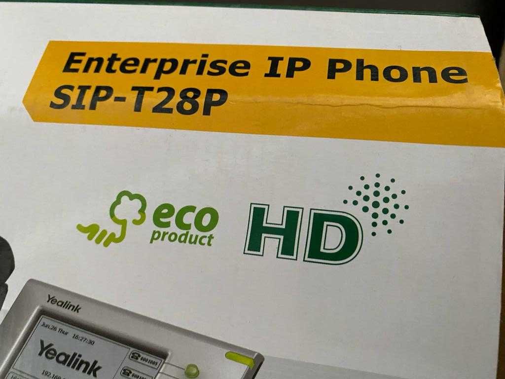 Equipamentos SIP VOIP (Yealink CP860 + SIP-T28P + W52P)