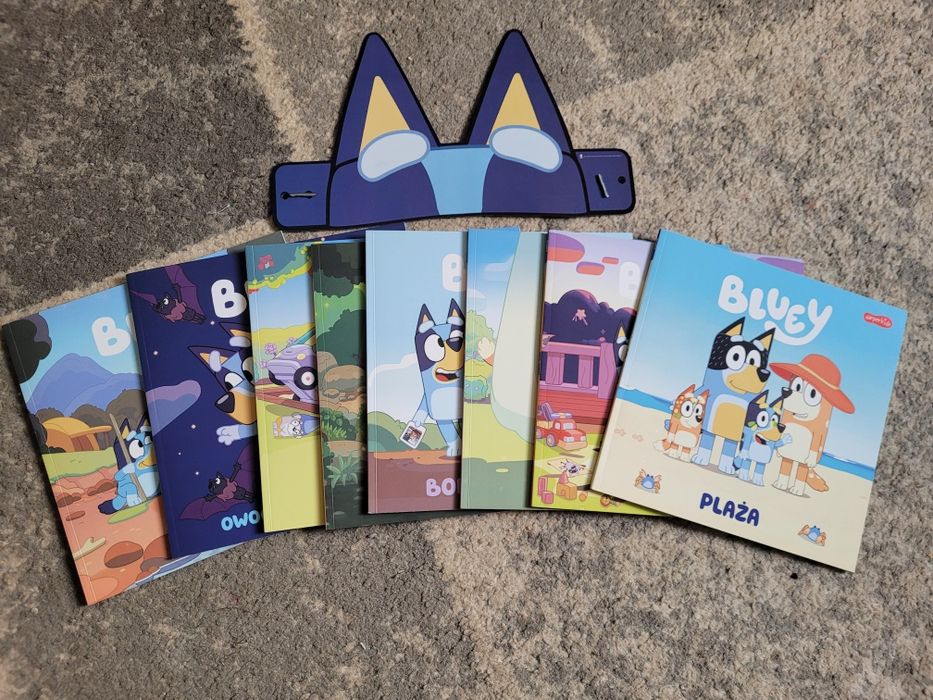 Zestaw książek o Bluey nowe