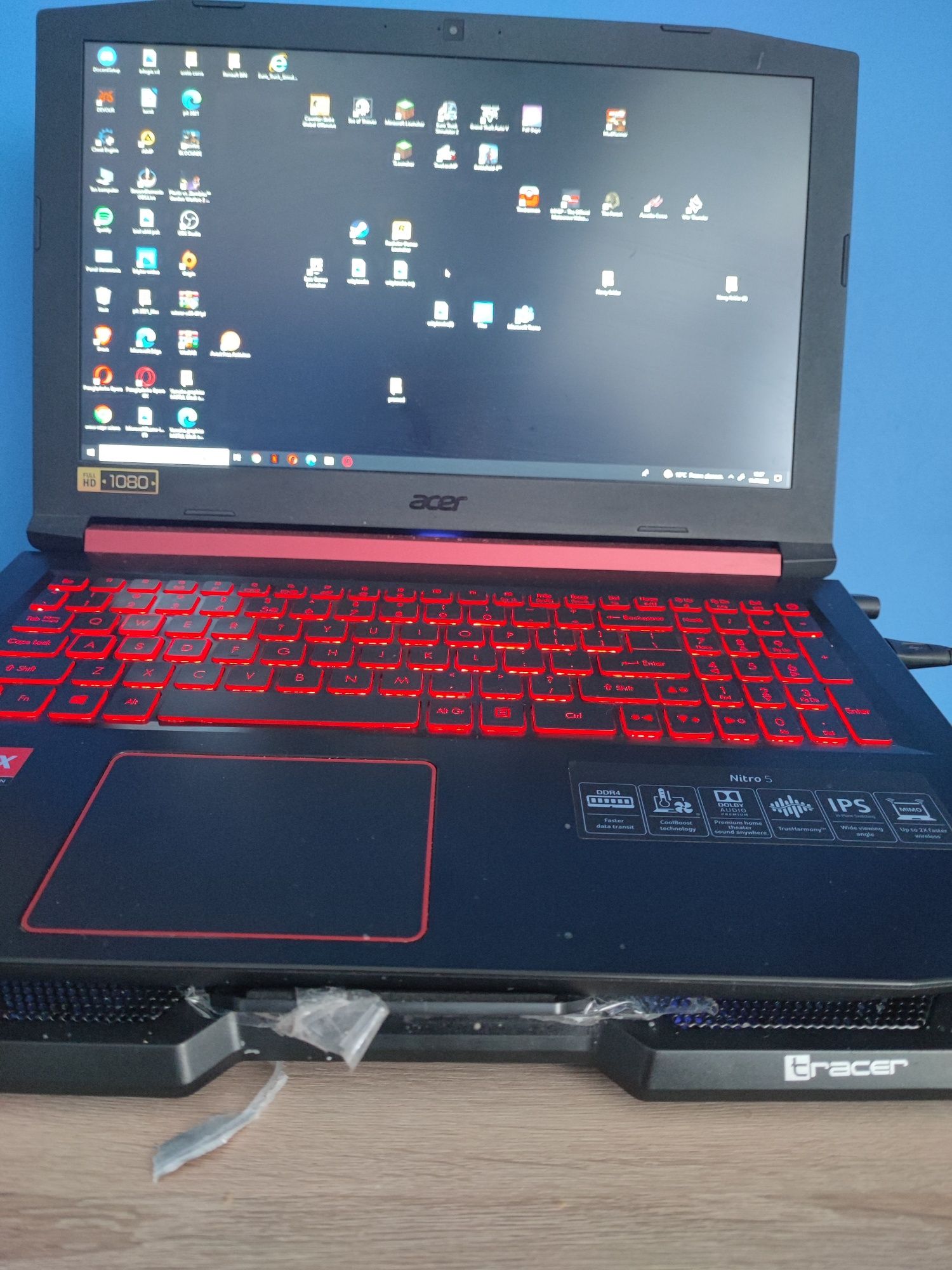 Laptop gamingowy Acer nitro 5 (biurowy)