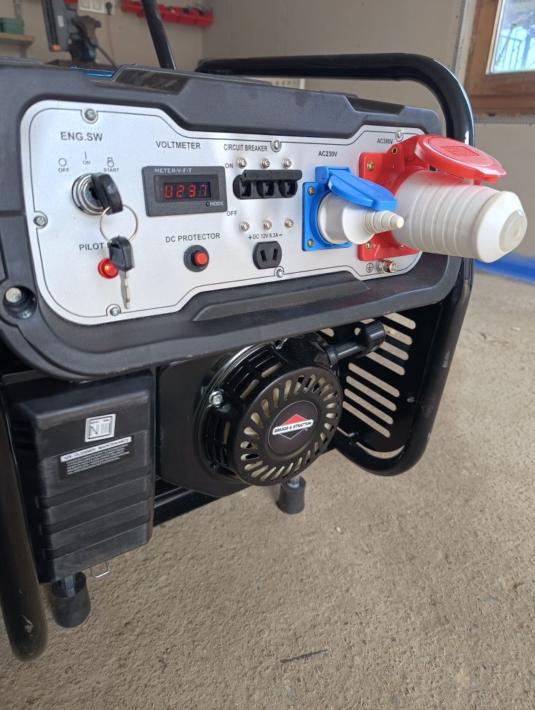 Agregat prądotwórczy 7,3 Kw. Nowy