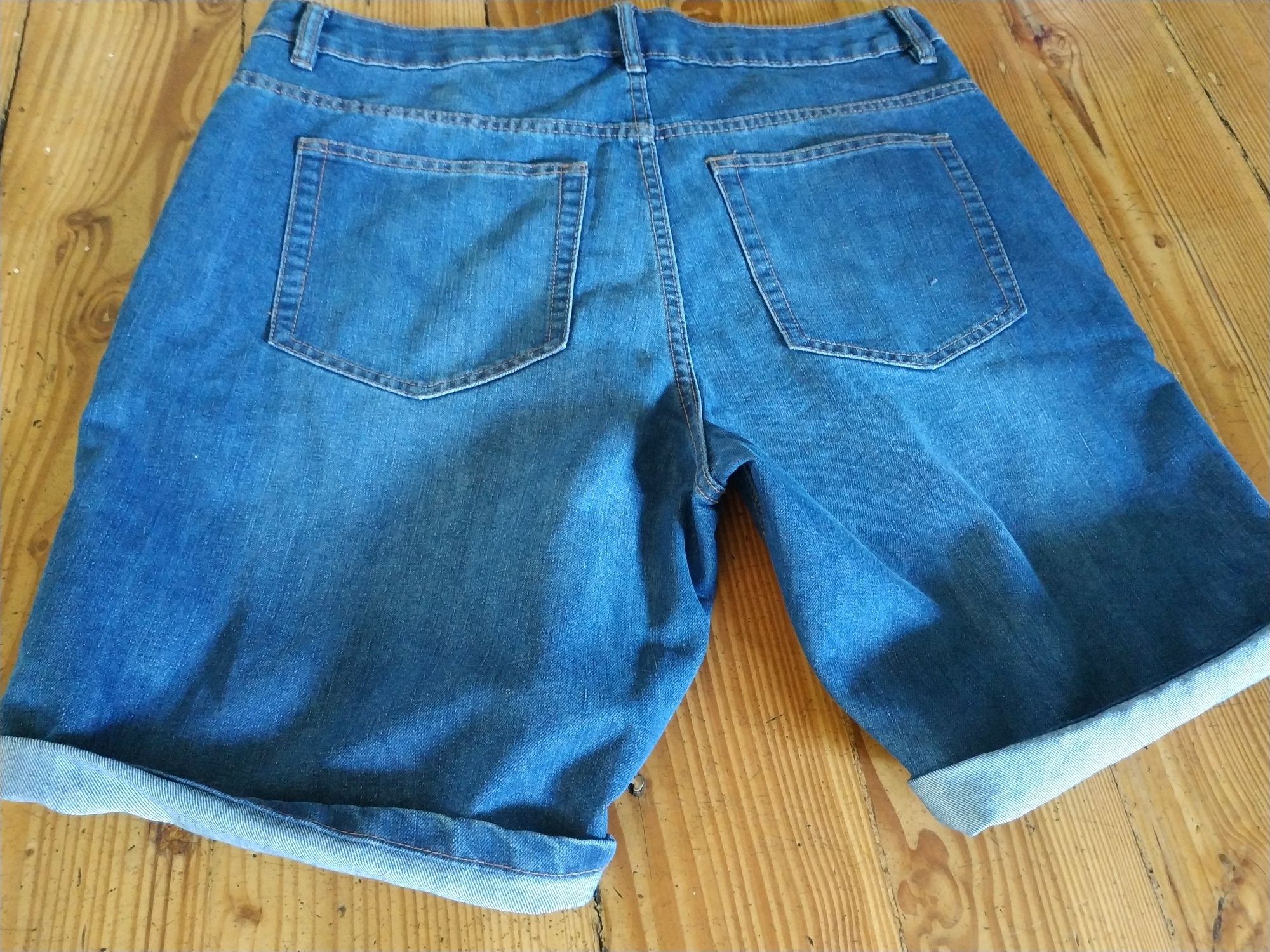 Szorty 36 XL krótkie spodenki Denim Straight