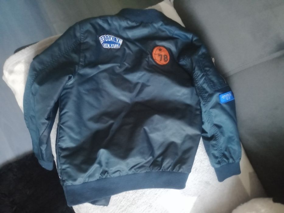 Bomberka kurtka przejściowa H&M 122/128 chłopięca