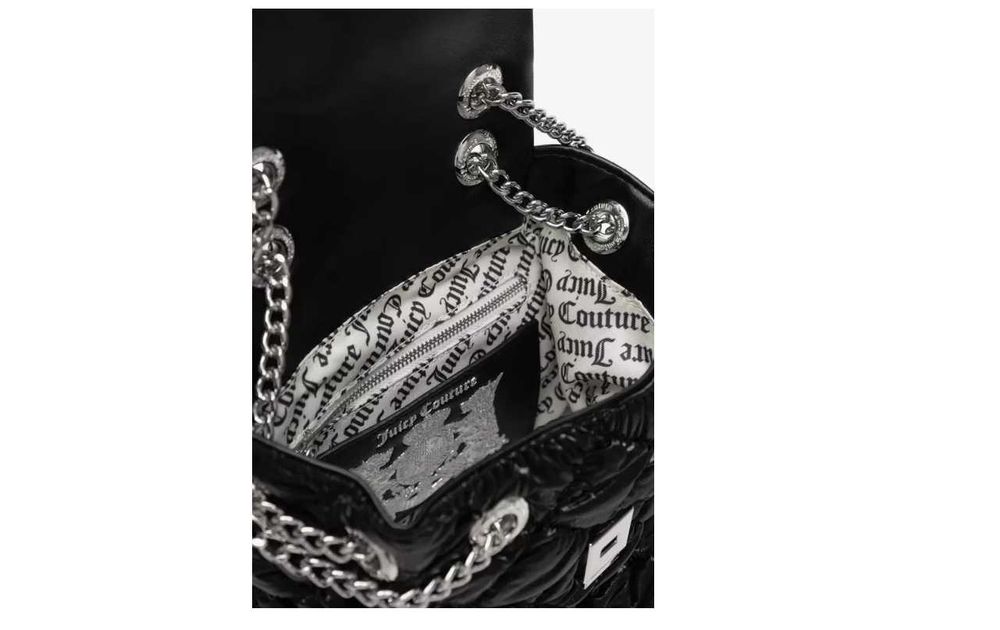 Damski mały plecak JUICY COUTURE BIJXT8666WIP czarny