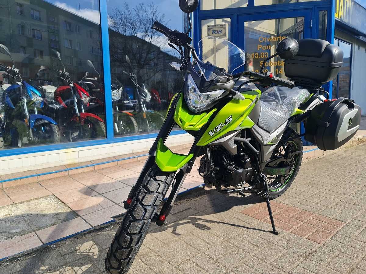 ZIPP VZ5 PRO! KUFRY! Duży motocykl! Na prawkoB! Raty! Dowóz!