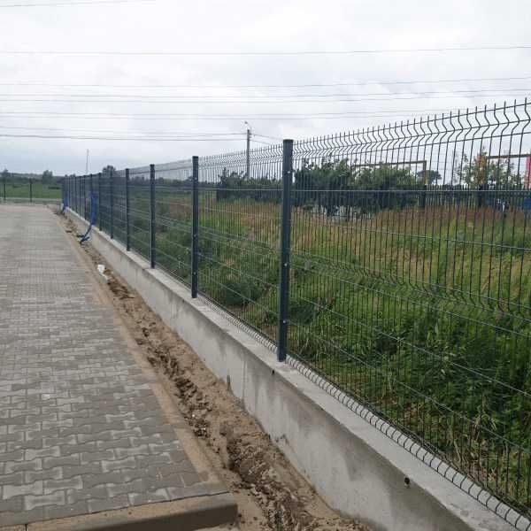 Ogrodzenia ogrodzenie panelowe panele słupki brama furtka płot palety