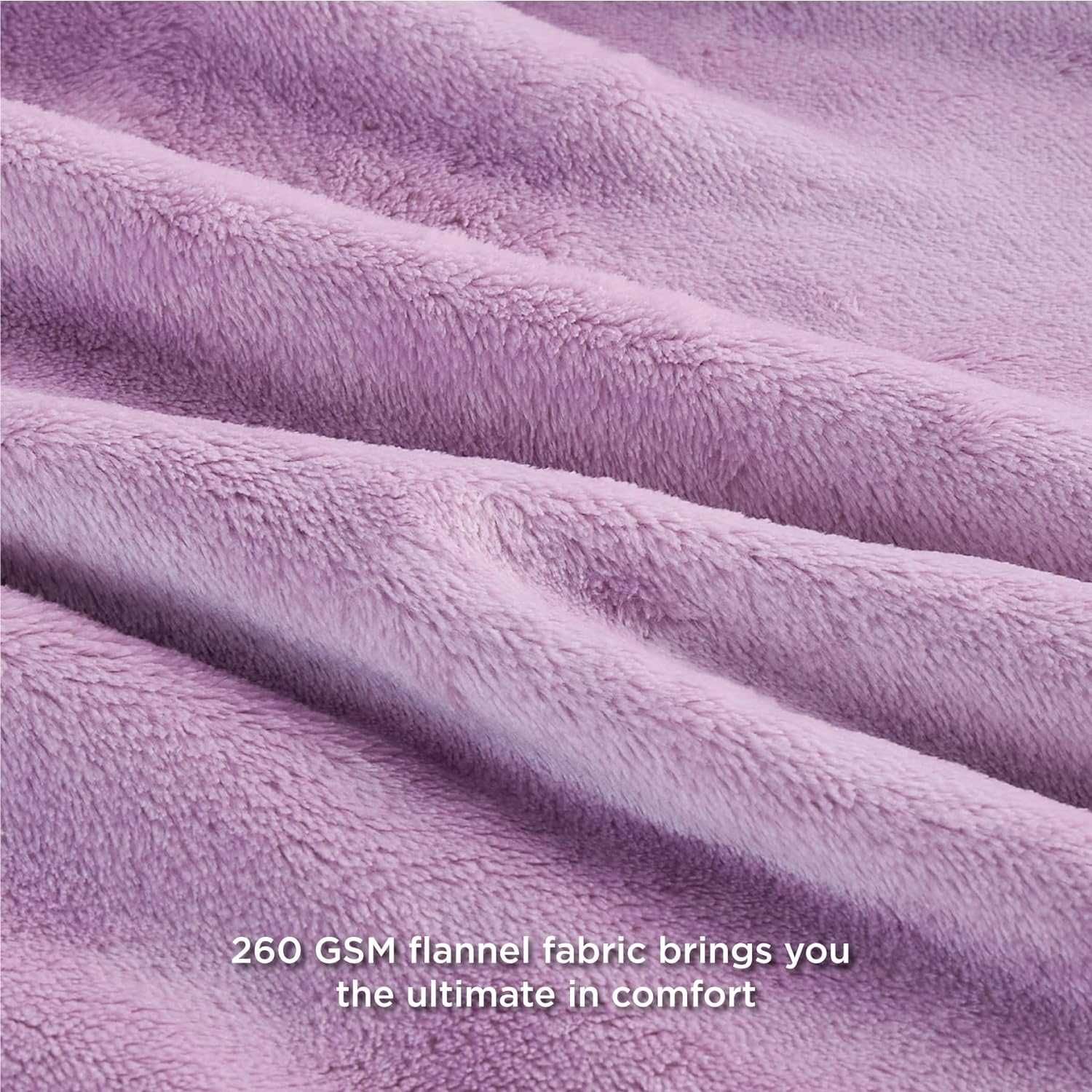 Nowy koc / narzuta / pled / kocyk / miękki / liliowy/ 130x150cm !1513!