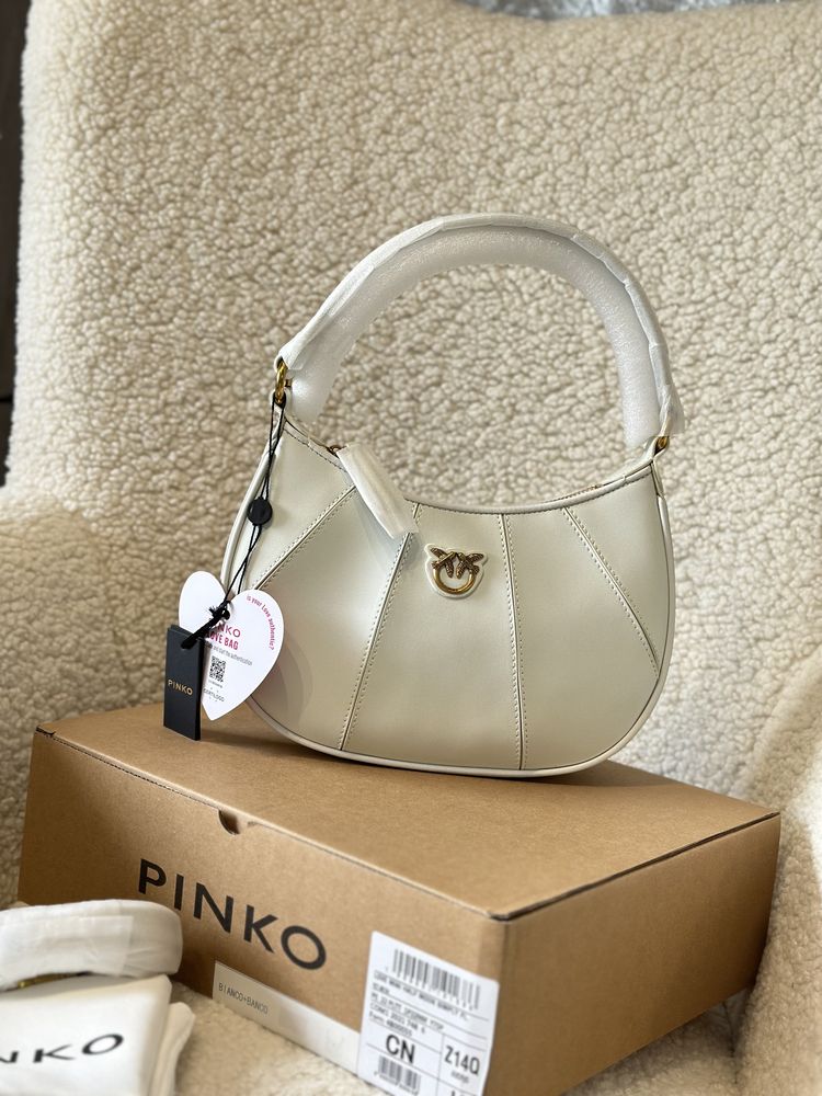 Сумка Pinko mini love bag pinko half moon сумочка пинко багет пінко