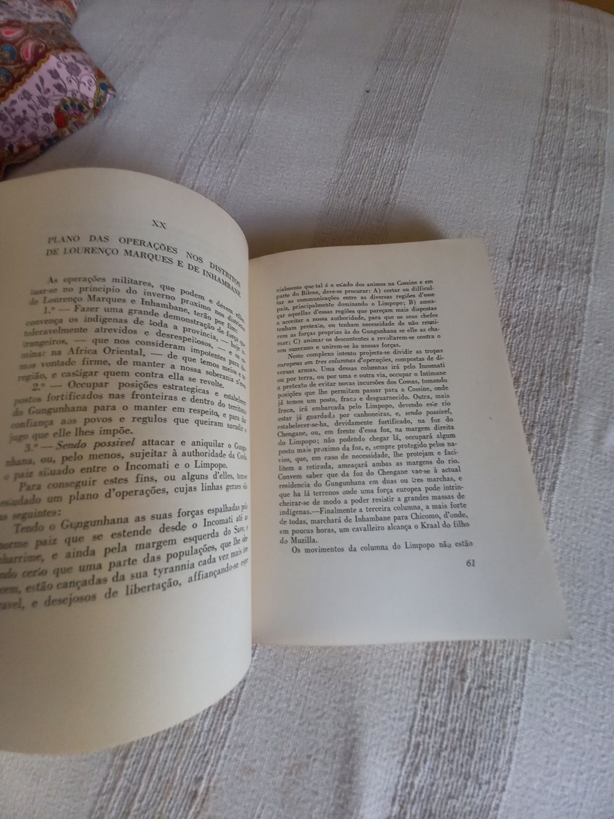 Livro antigo As Campanhas de Moçambique em 1895