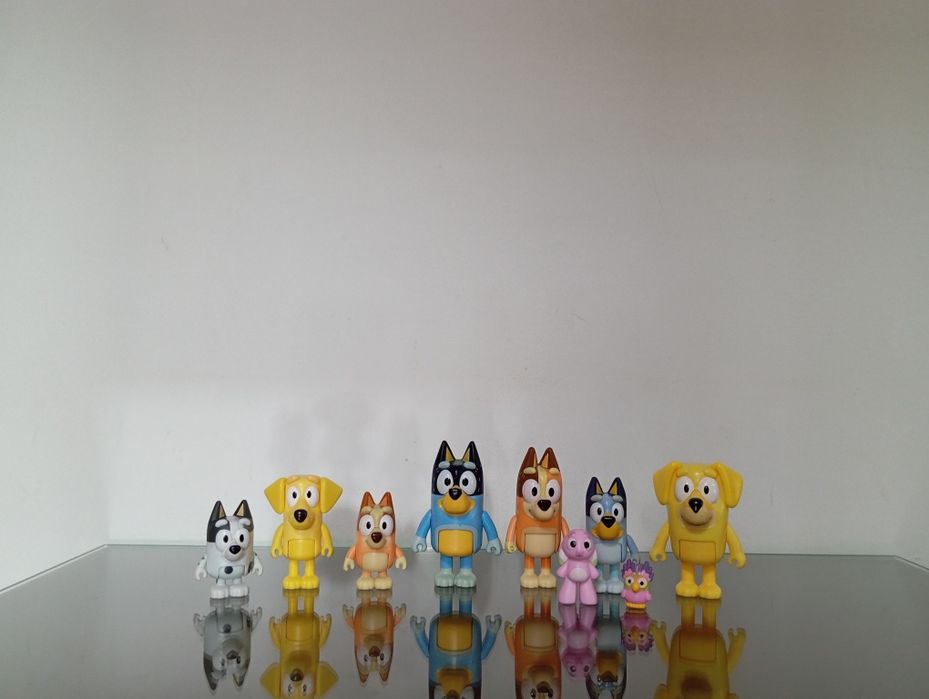 Bluey - Conjunto de personagens
