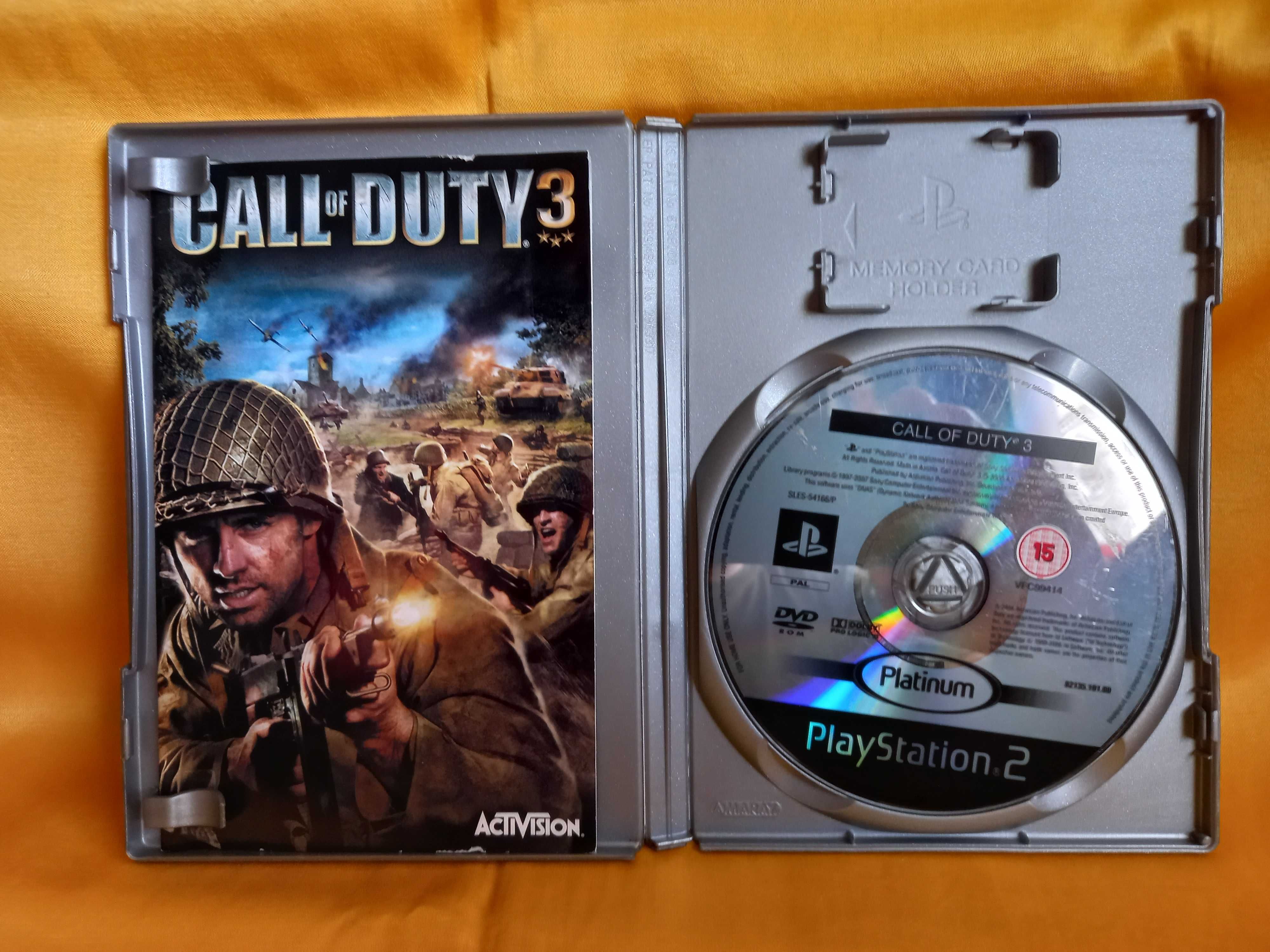 Gra Call of Duty 3 CoD 3 PS2 PlayStation 2