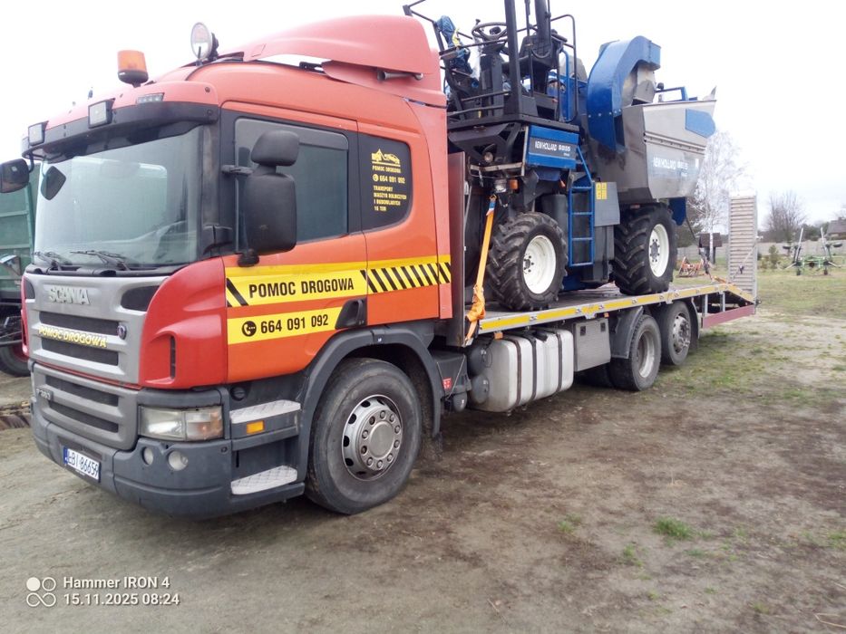 Scania P380 Euro 5 Auto laweta cieżarowa