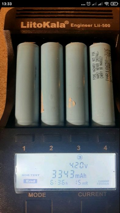 Аккумуляторы 18650 Samsung LG Panasonic 3200маЧ  Li-ion INR