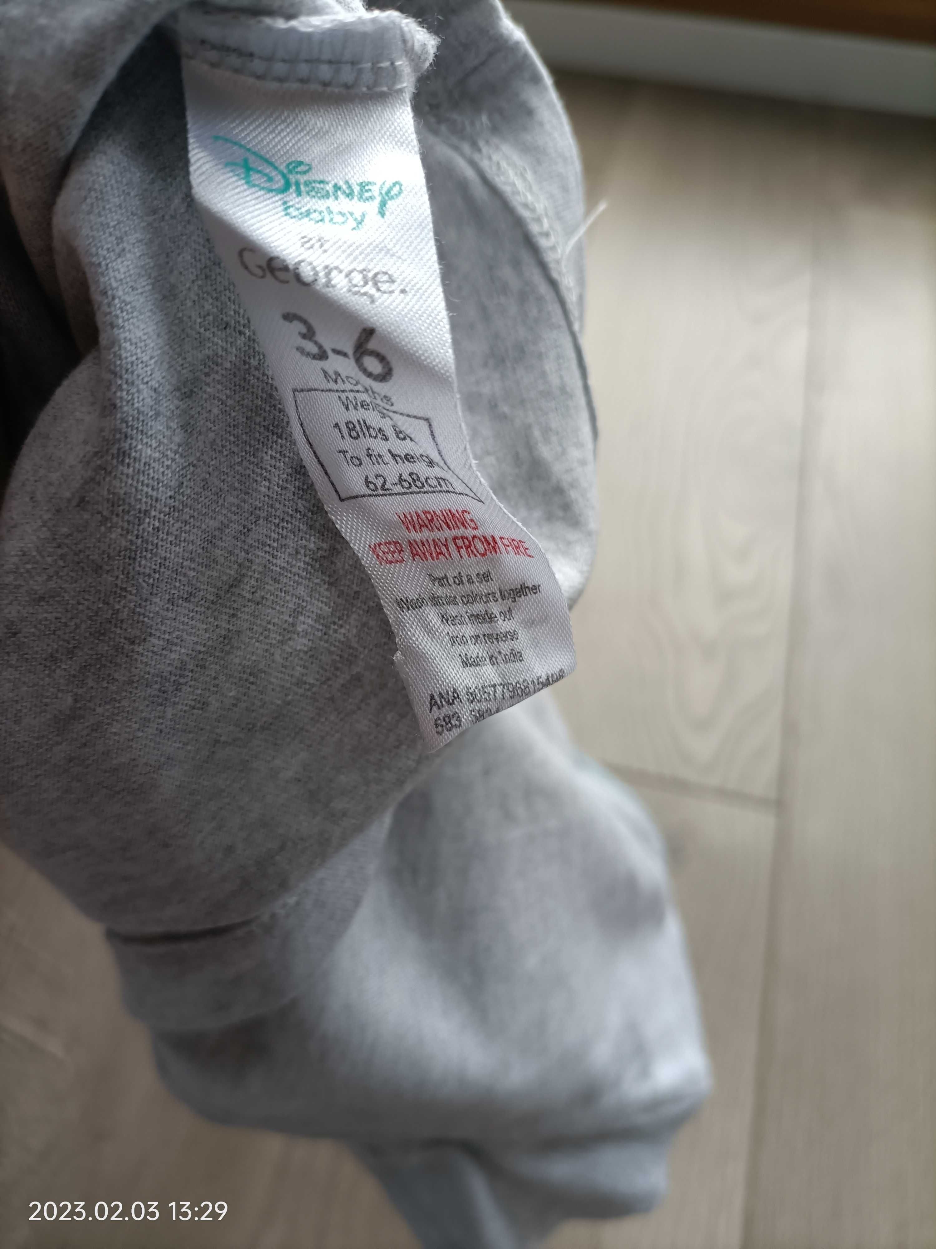 Bluzka z krótkim rękawkiem Disney Baby rozm. 3-6M