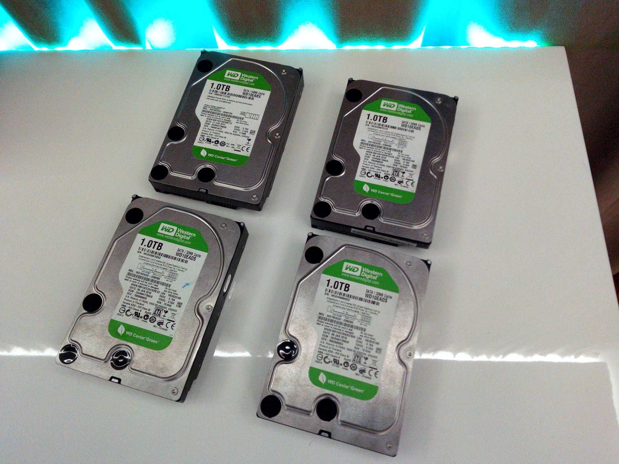 Жесткие диски wD Green 1TB