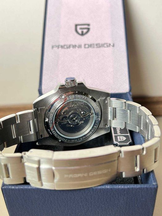 Годинник Pagani Design PD-1661 Silver-Green