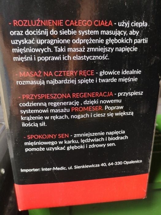 Medyczny leczniczy system masujący masażer PROMESER GW WAW