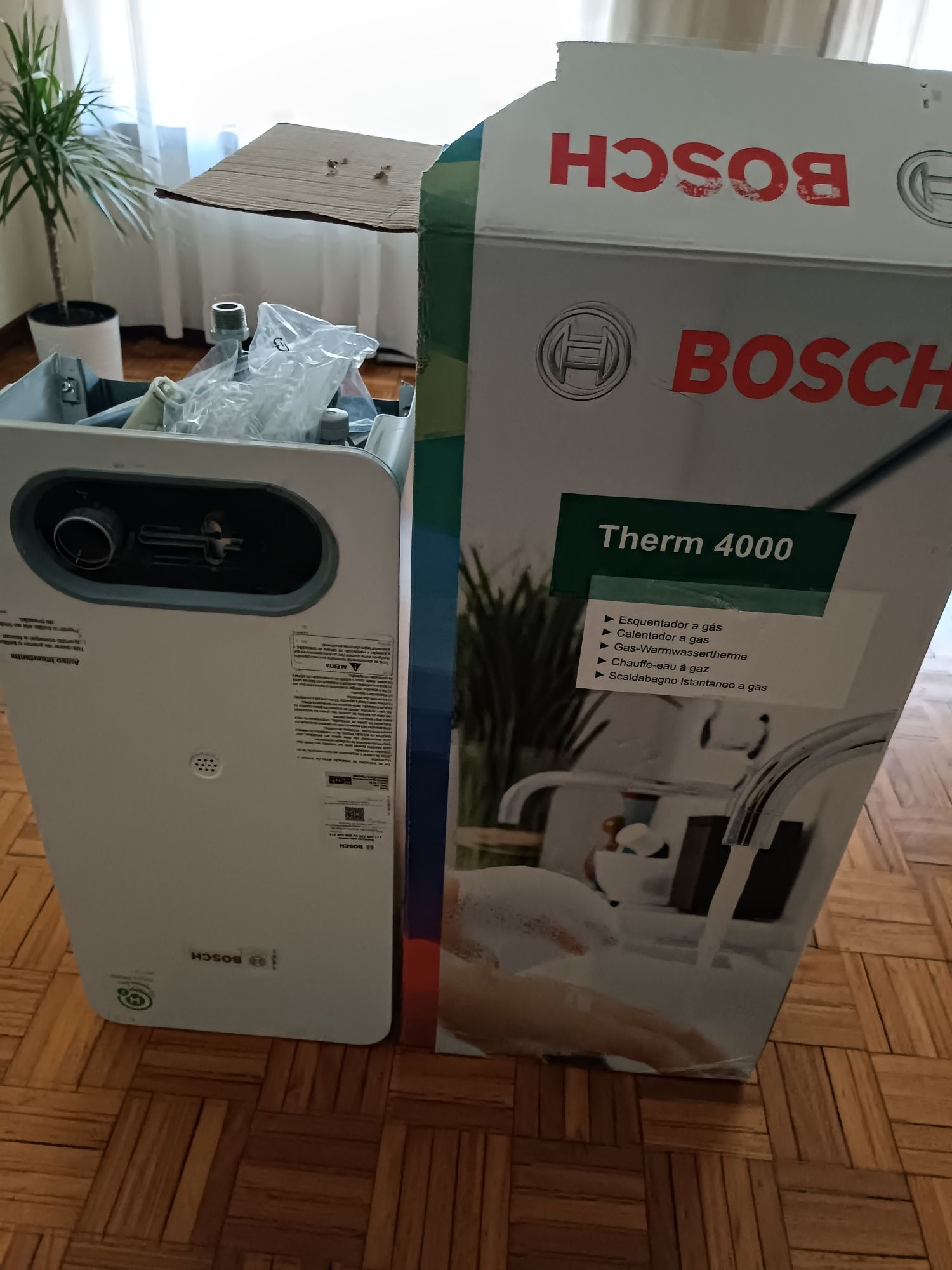 Esquentador novo bosch