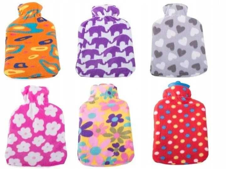 Termofor gumowy wielokolorowy 2L