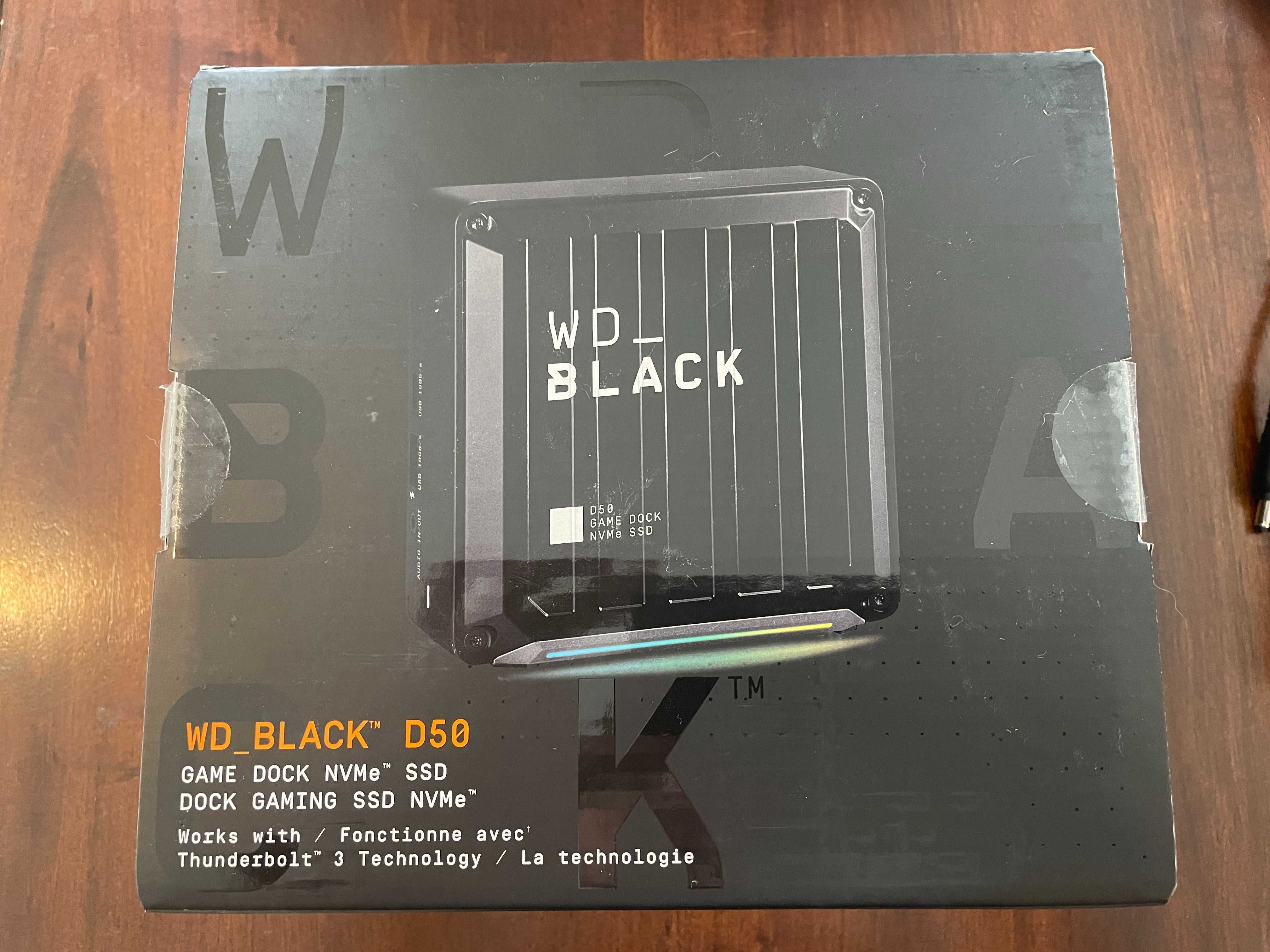 Stacja dokująca WD_black D50 gamedock nvme ssd 0tb