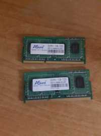 DDR3 1333 1g 2 планки для ноутбука. Цена за 2шт