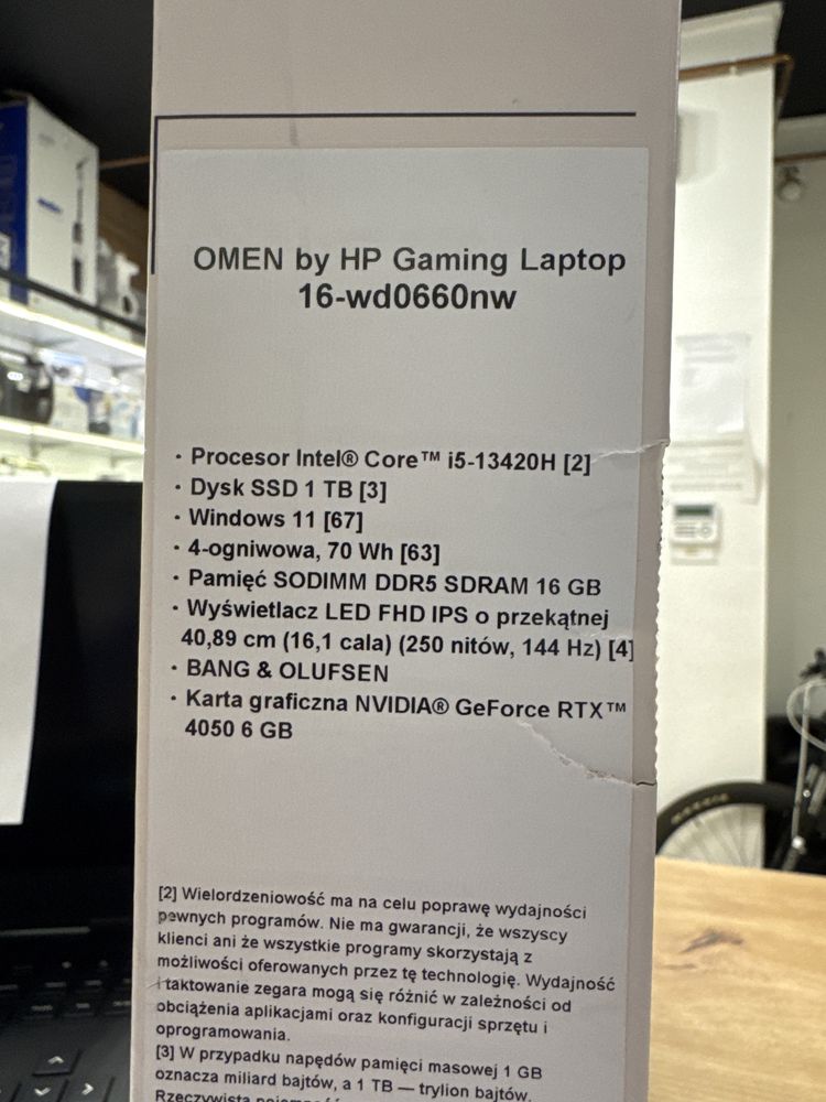 HP Omen 16-wd0660nw Gwarancja - otoLombard LUMIK skup laptopów