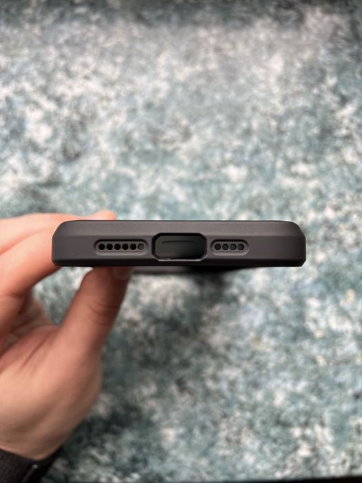 Карбоновий чехол з Magsafe для iPhone 15,16 Pro Max і ін. (Black,Gray)