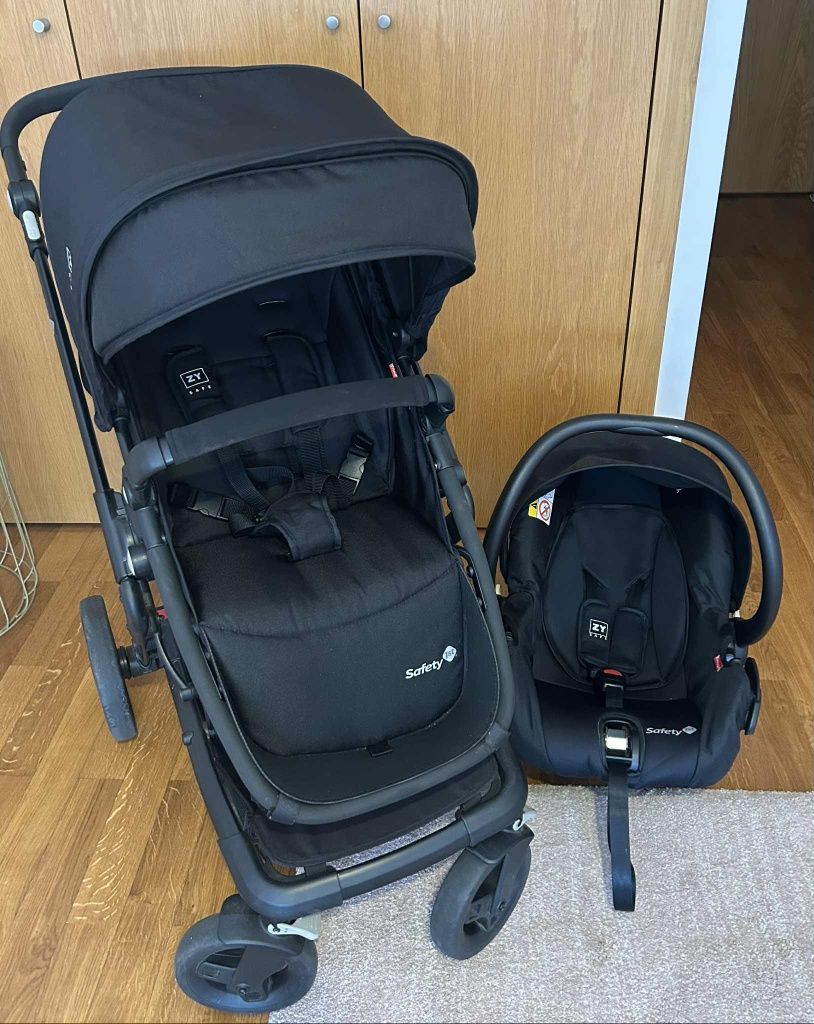 Carrinho de bebé (coque + carro de passeio)