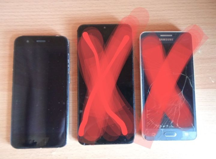 Telemóveis marcas diferentes para peças ou arranjo