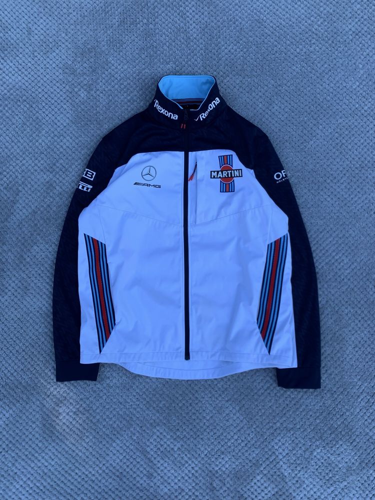 Williams Martini Racing 2018 Team Soft Shell Jacket Size:M-L куртка