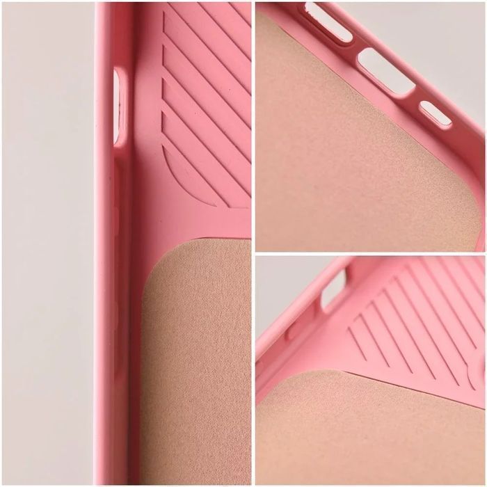 Etui Futerał Slide Do Apple Iphone 15 Plus Jasnoróżowy