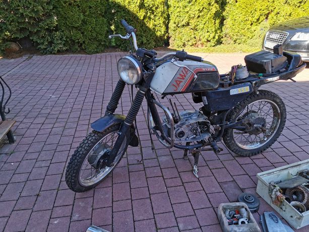 Jawa 350 ts rama silnik wysyłka transport cezeta motocykl