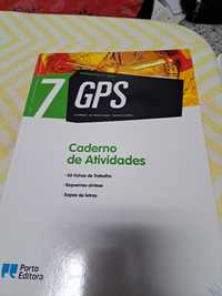 Caderno de atividades + Bloco de fichas "GPS" Disciplina de geografia.