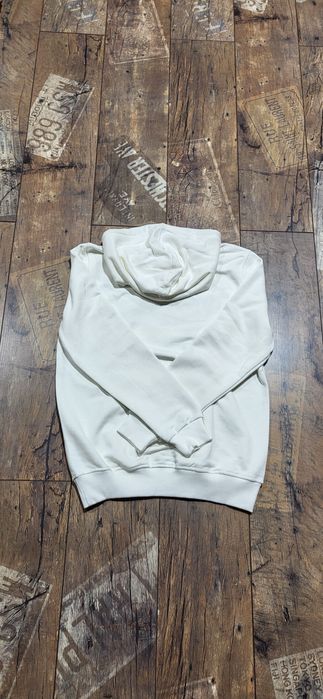 Boss biała bluza dresowa męska unisex premium hugo S M