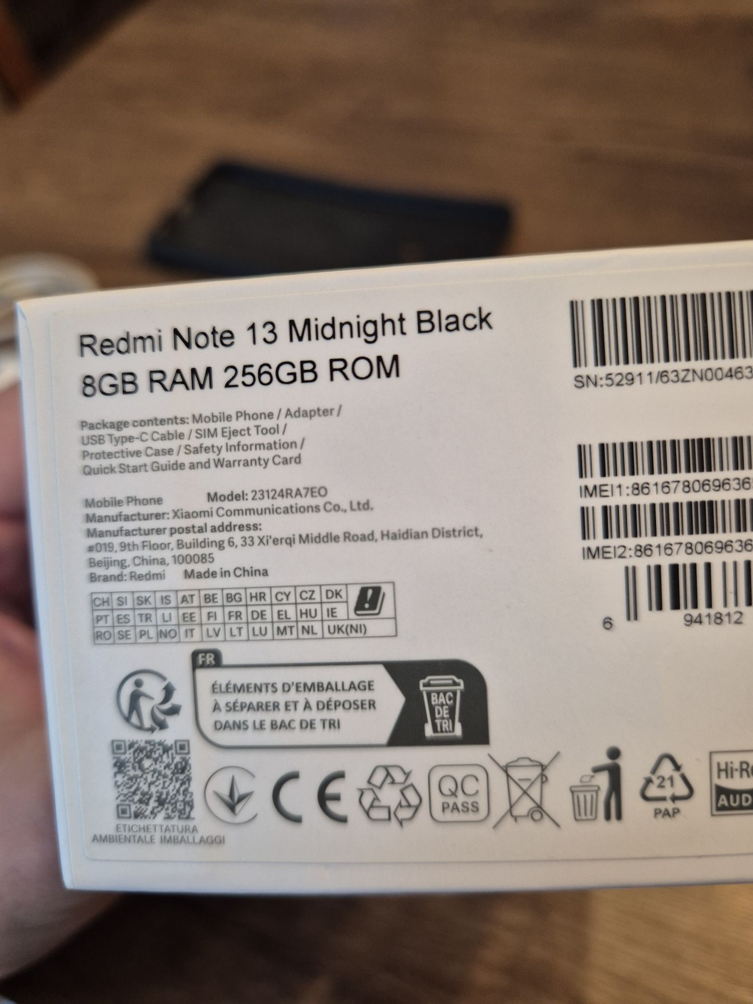 Smartfon Xiaomi Redmi Note 13