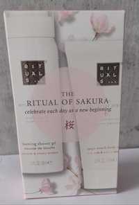 Rituals Ritual of Sakura mini zestaw krem do ciała 70 ml pianka pryszn