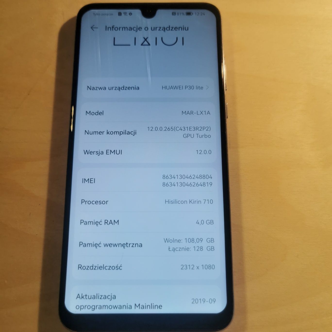 Huawei P30 LITE 4/128 Gb Ładny