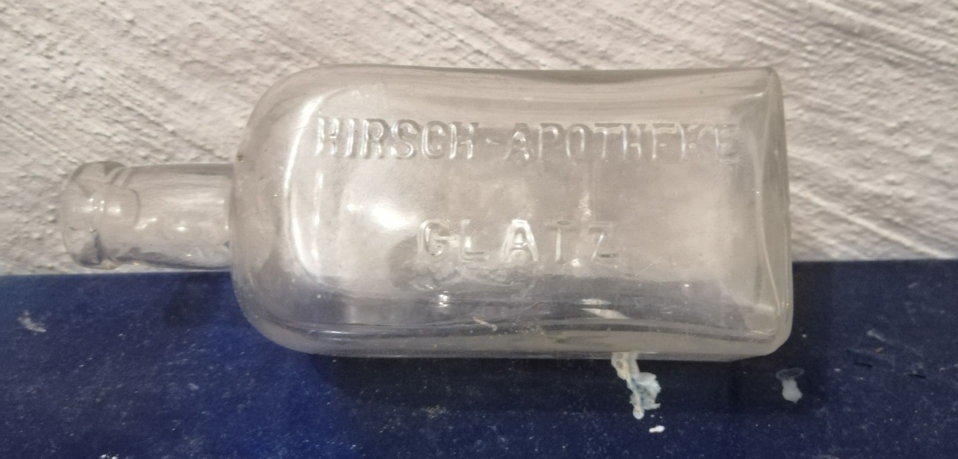 butelka Hirsch Apthoeke Glatz
