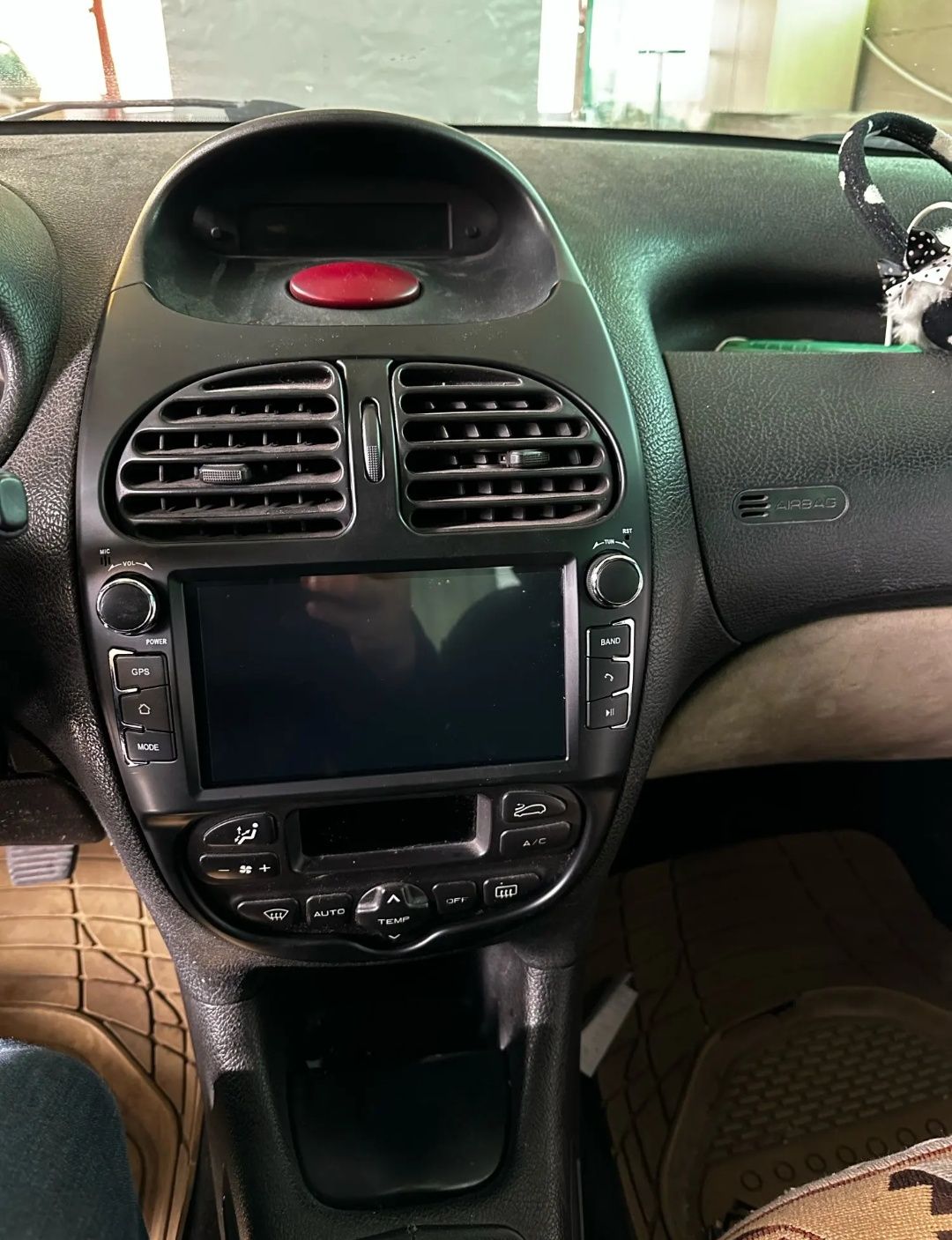 Rádio Android 12 com GPS Peugeot 206 (Artigo Novo)