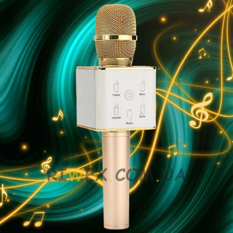 Бездротовий мікрофон караоке bluetooth W-858 Микрофон Беспроводной