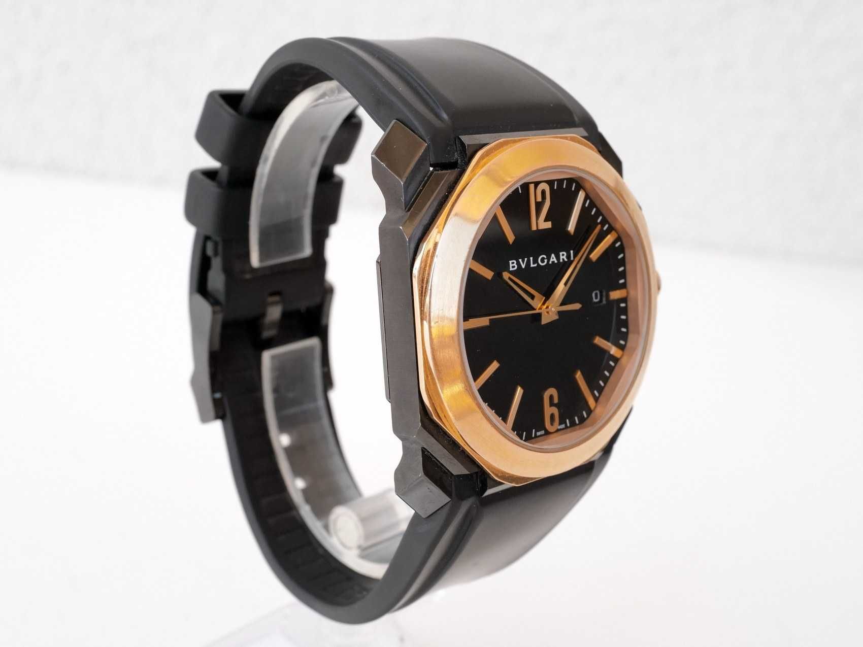 Bulgari Octo 18k Rose Gold Bezel 41mm 102485
