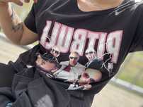 Koszulka tshirt 100% bawelna pitbull party ater dark