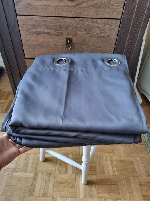 Zasłony Ikea Hilleborg zaciemniające