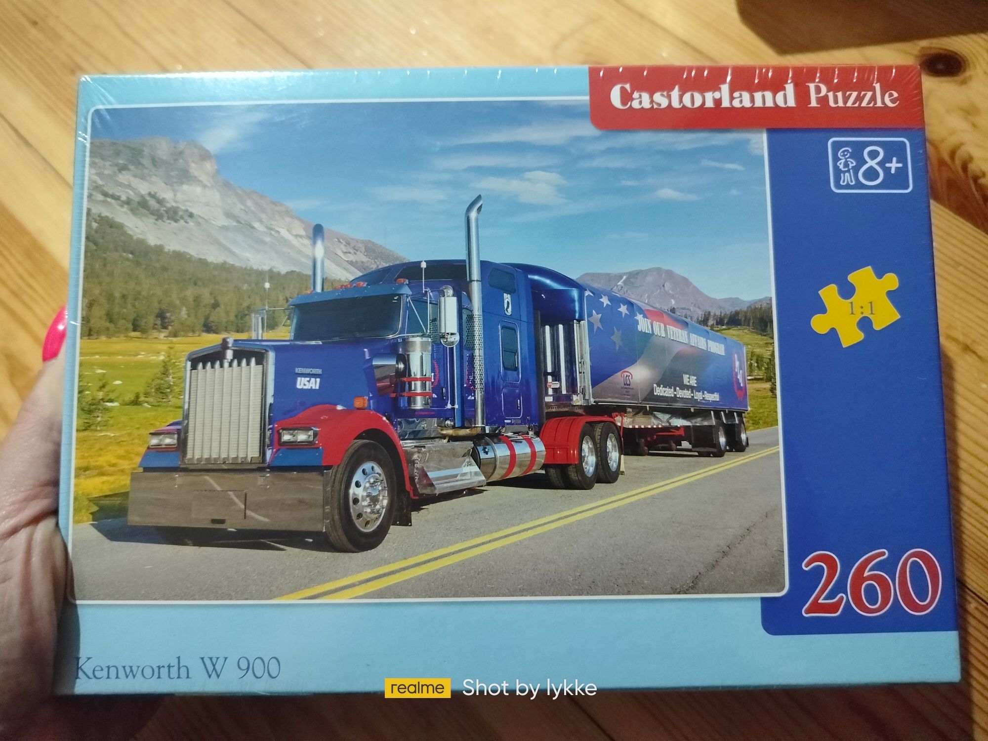 Puzzle Kenworth W 900 260 el. Castorland