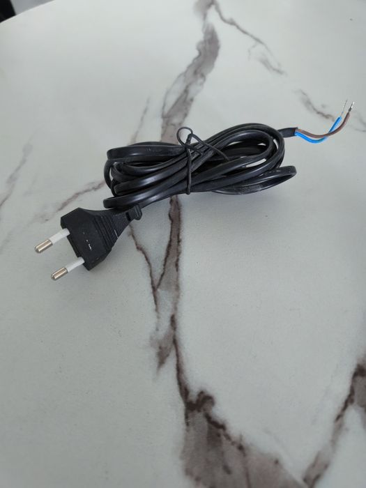 Przewód kabel elektryczny 2x0,75 mm2, długość 2 metry