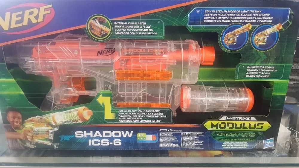 Hasbro Nerf N-Strike - Modulus Shadow Ics-6 E2655-Nowy