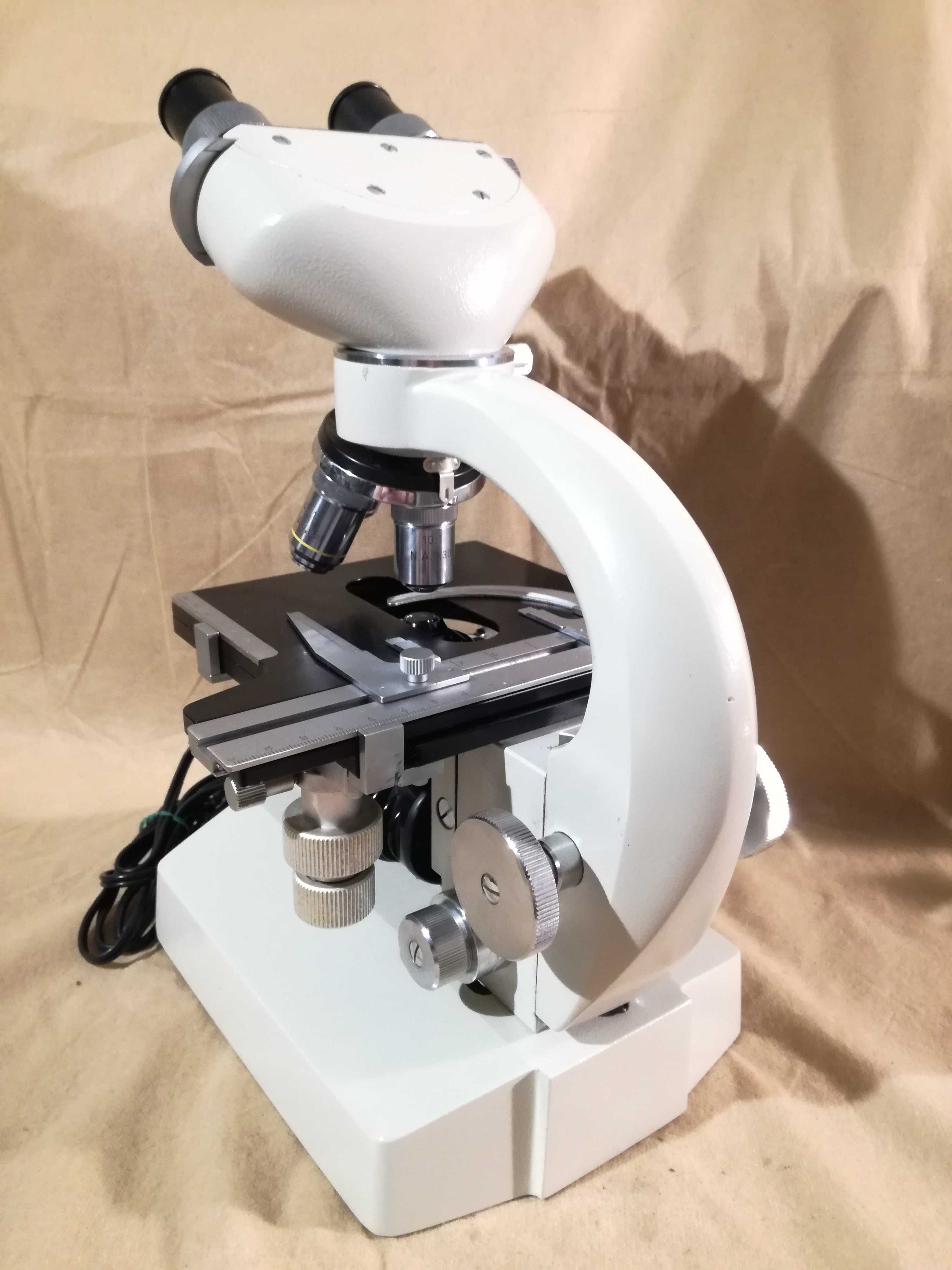 Mikroskop biologiczny Greifeldt Wetzlar Bino-Labor Leica studar pzo