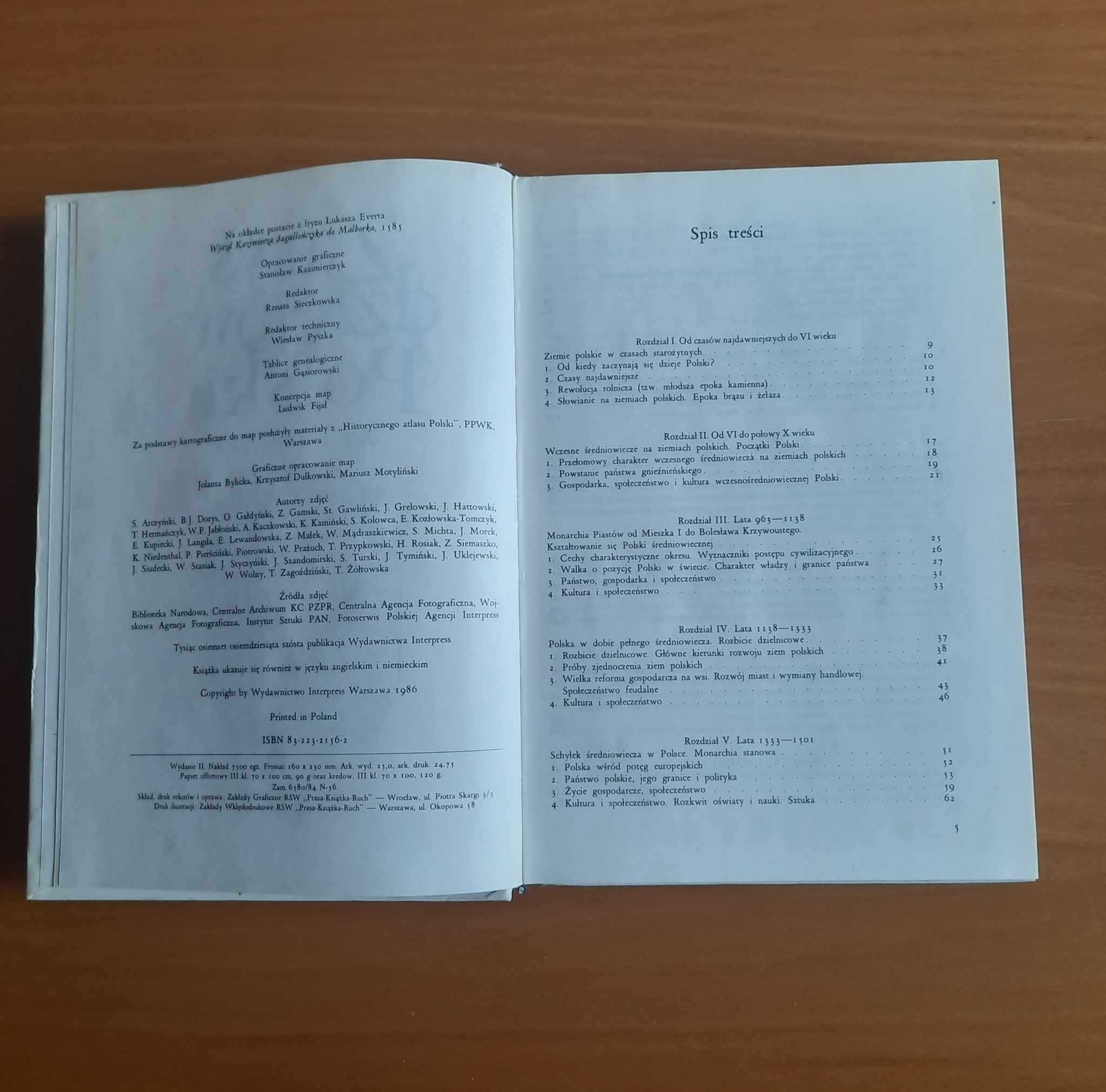 Zarys dziejów Polski, Poczet królów i książąt polskich