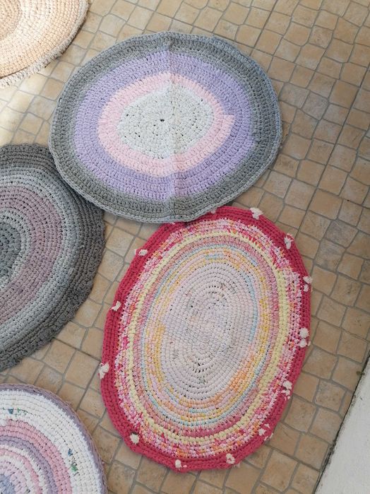 Tapetes, fabrico manual