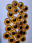 Olhos de vidro antigos